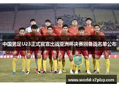 中国男足U23正式官宣出战亚洲杯决赛圈备战名单公布
